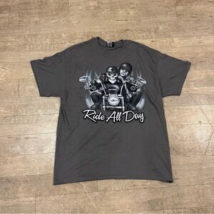 NWOT Harley Davidson Las Vegas Grey Graphic T Shirt Size XL